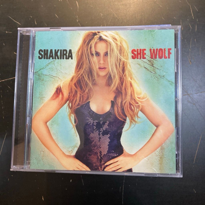 Shakira - She Wolf CD (M-/M-) -electropop-